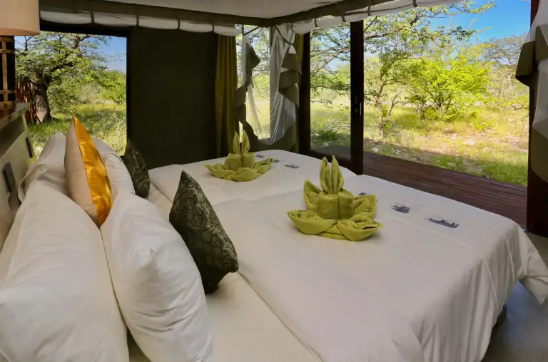Etosha Oberland Lodge lors d'un safari à Etosha en Namibie