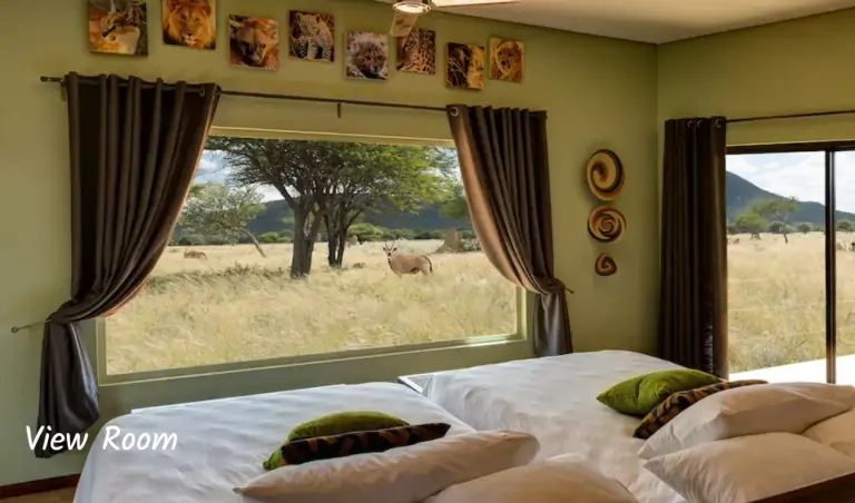 Okonjima Plains Camp lors d'un safari à Okonjima en Namibie