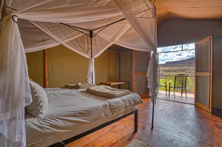 Waterberg Valley Lodge lors d'un safari au Waterbeg Plateau en Namibie