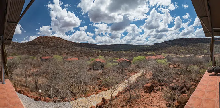 Waterberg Valley Lodge lors d'un safari au Waterbeg Plateau en Namibie