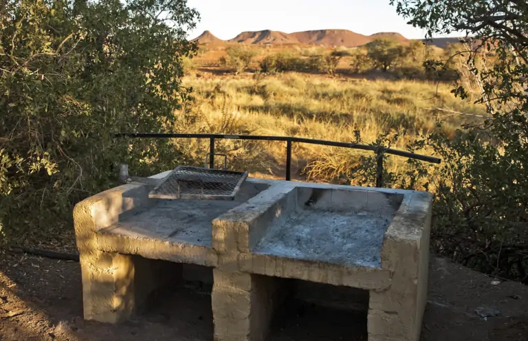 Palmwag camping lors d'un safari à Palmwag en Namibie